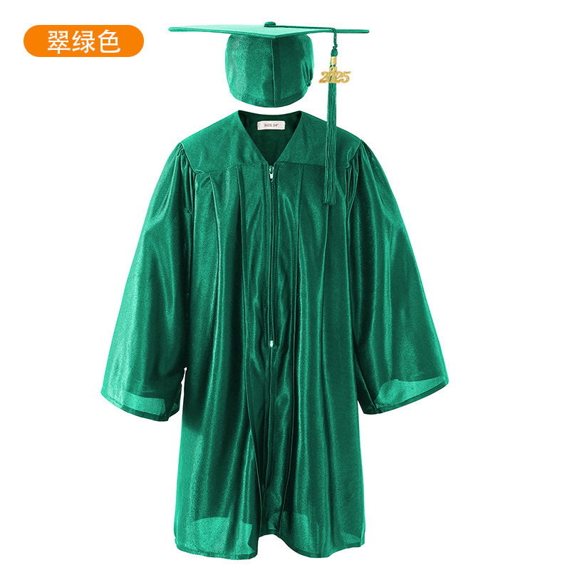 2025 European and American Knitted Academic Clothing Graduation Clothing suit Kindergarten Children Primary School Doctor Clothing Performance Photography Clothing
