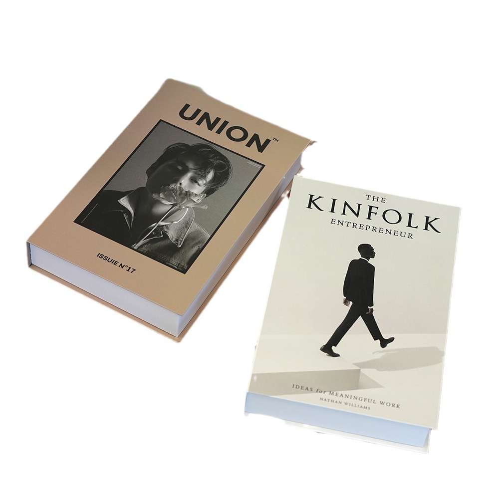 Simple Modern Fake Book Decoration Book Home Style Interior Design Magazine Simulation Book Model Room Soft Dress