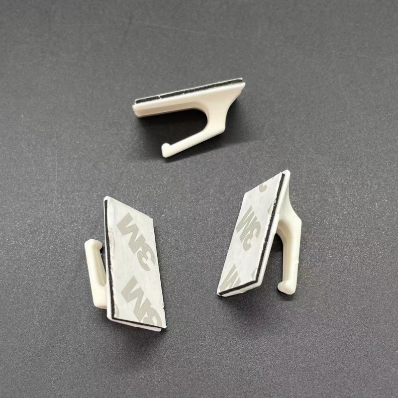 Non-marking nail hook festive hook plastic hook nail-free hook ABS new material curtain non-marking hook