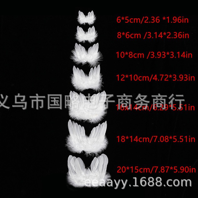 Factory Direct Christmas Tree Wings Christmas Tree Hanging Ornamental Wings Props Christmas Tree Decoration Hanging Ornament Wings