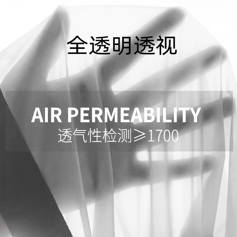 50g Ultra-Thin Tight-Fitting Bottoming Long Johns Transparent See-Through Nine-Point Pants Amazon Cross-Border Sexy High-Elastic Shark Pants for Men