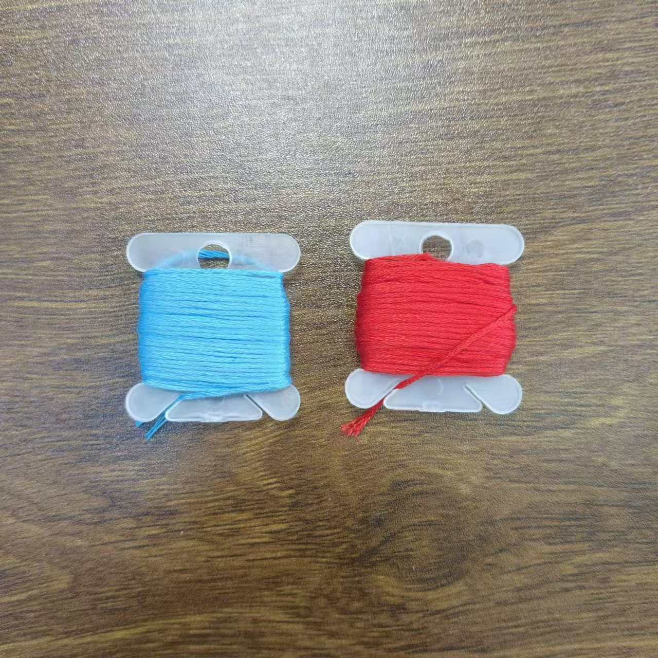 Cross stitch winding plate wire plate plastic winding plate embroidery finishing tool 5 color winding card hanging line full set wholesale