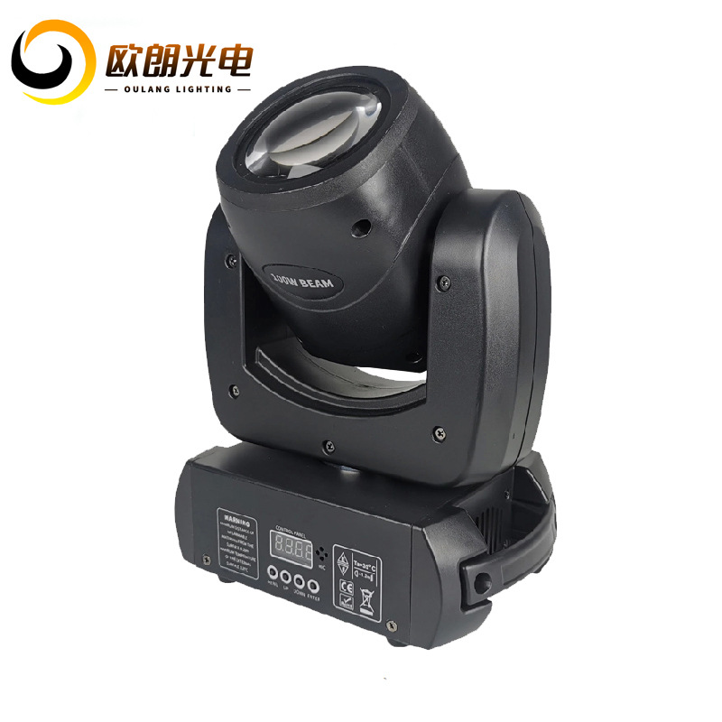 100w shaking head light small steel gun bar stage light LED atmosphere light beam light colorful rotating light pattern light