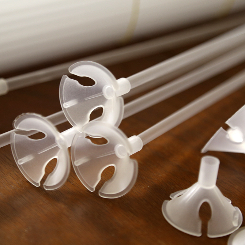 40cm transparent balloon pole plastic wave ball drag pole color balloon pole balloon pole balloon Pole Pole balloon pole wholesale