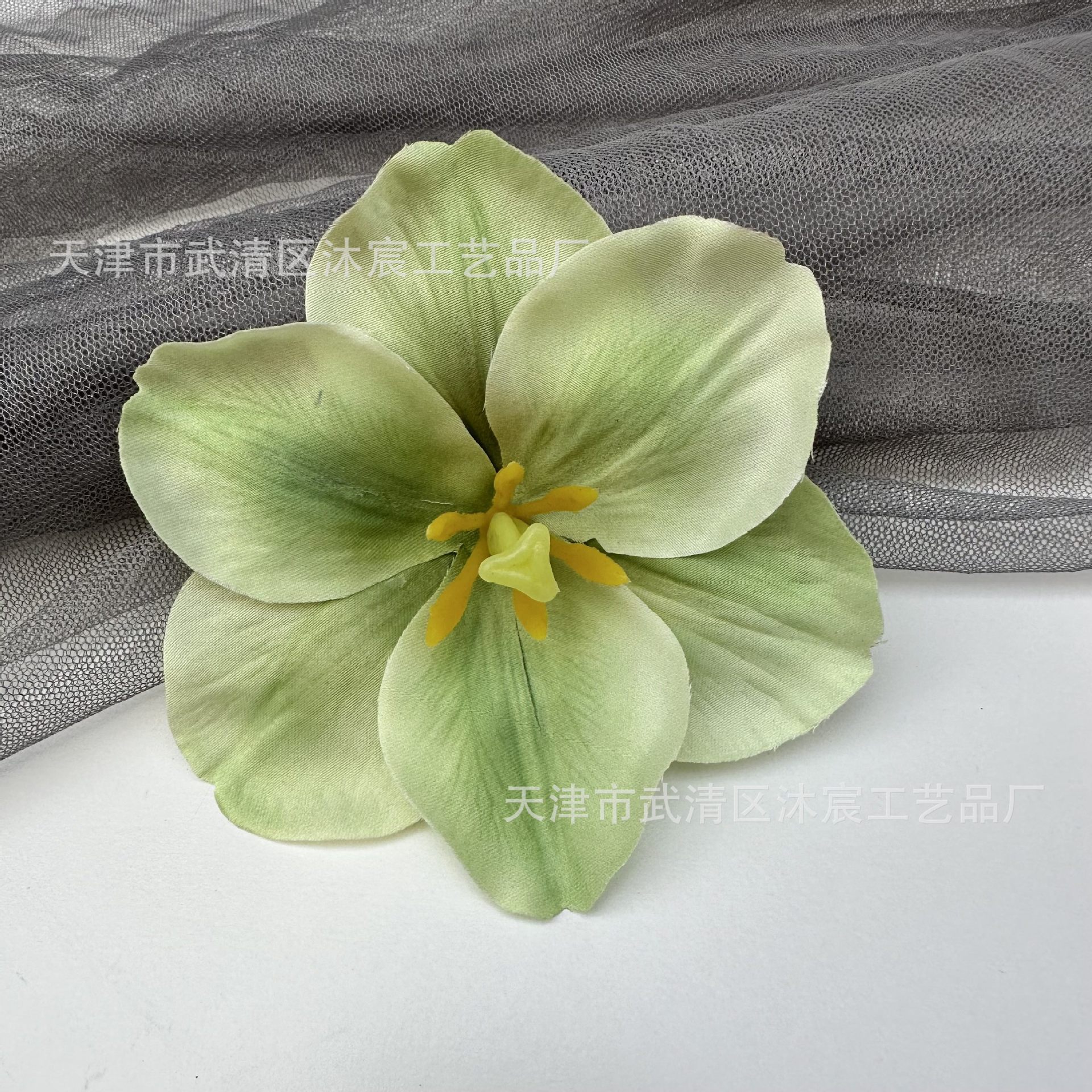Simulated Tulip Flower Head Handmade Fake Flower Hairpin Hairpin Hair Accessories DIY Headdress Duckbill Clip Side Clip