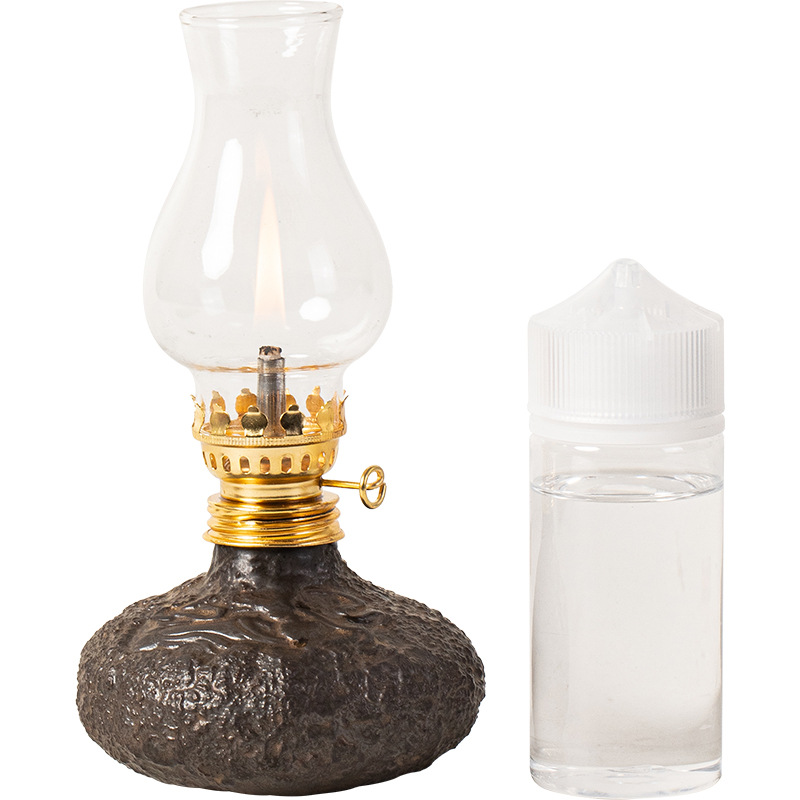 Creative Quiet Butter Lamp Camping Tea Room Changming Lamp Ceramic Household Atmosphere Lamp Retro Night Lamp