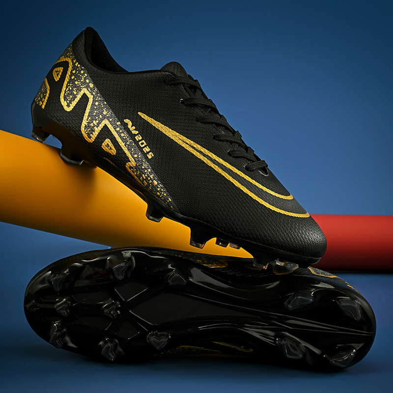 New Adult Football Shoes Cross-border C Luo Boys and Girls Teenagers and Children Students Spike AG Broken Nail TF Training Shoes