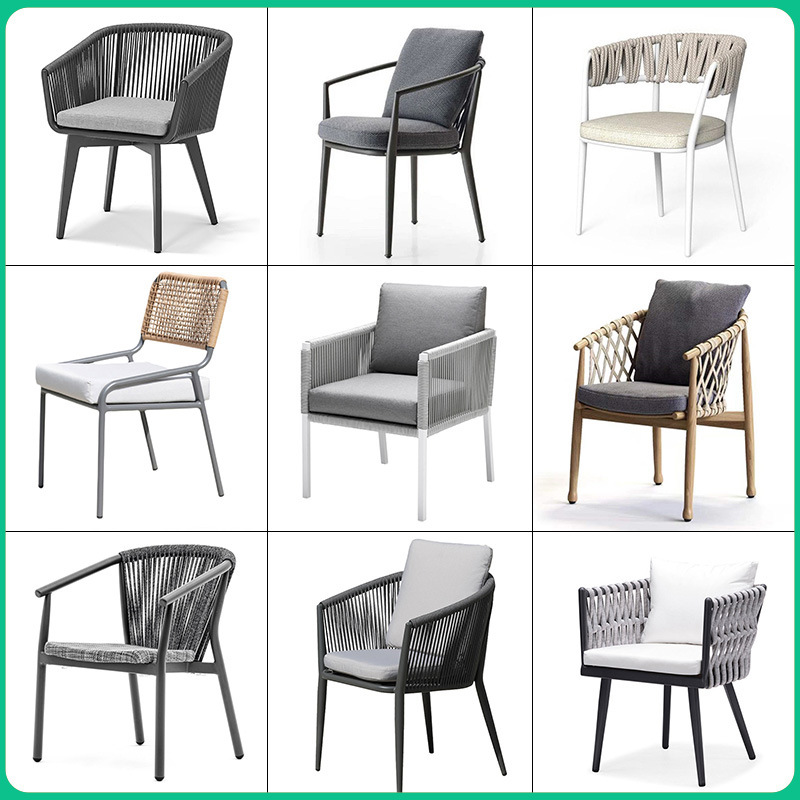 Комплект стол и стулья Foshan для сада, один стул, teak, стиль Nordic