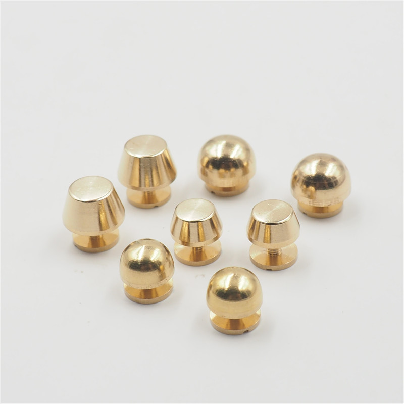 Pure Copper-Coated Bottom Nails for Buckets, Round Nails, Mushroom Nails, Fixing Screws