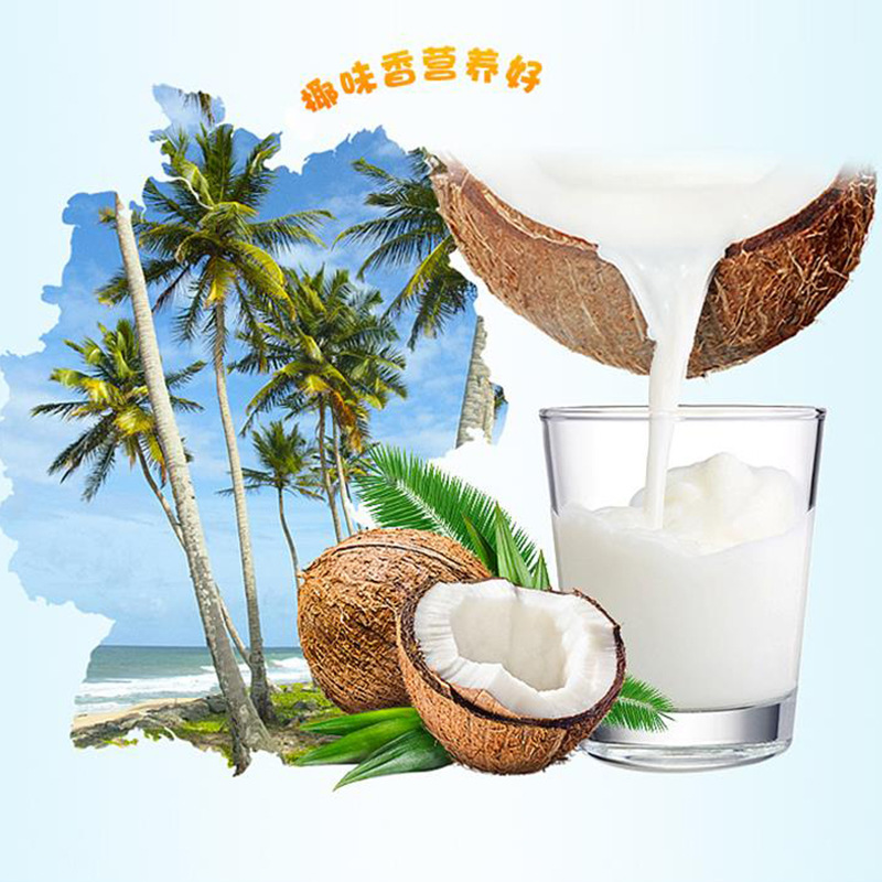 Hainan coconut powder authentic milk flavor coconut juice powder instant commercial flavor solid beverage milk tea shop raw materials wholesale