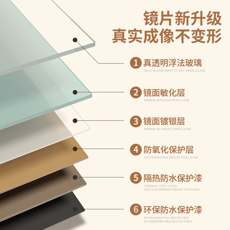 Full-body Mirror Tall and Slim Dressing Household Floor Mirror Arch Movable Internet Celebrous Clothing Store Fitting Mirror Dancing Mirror