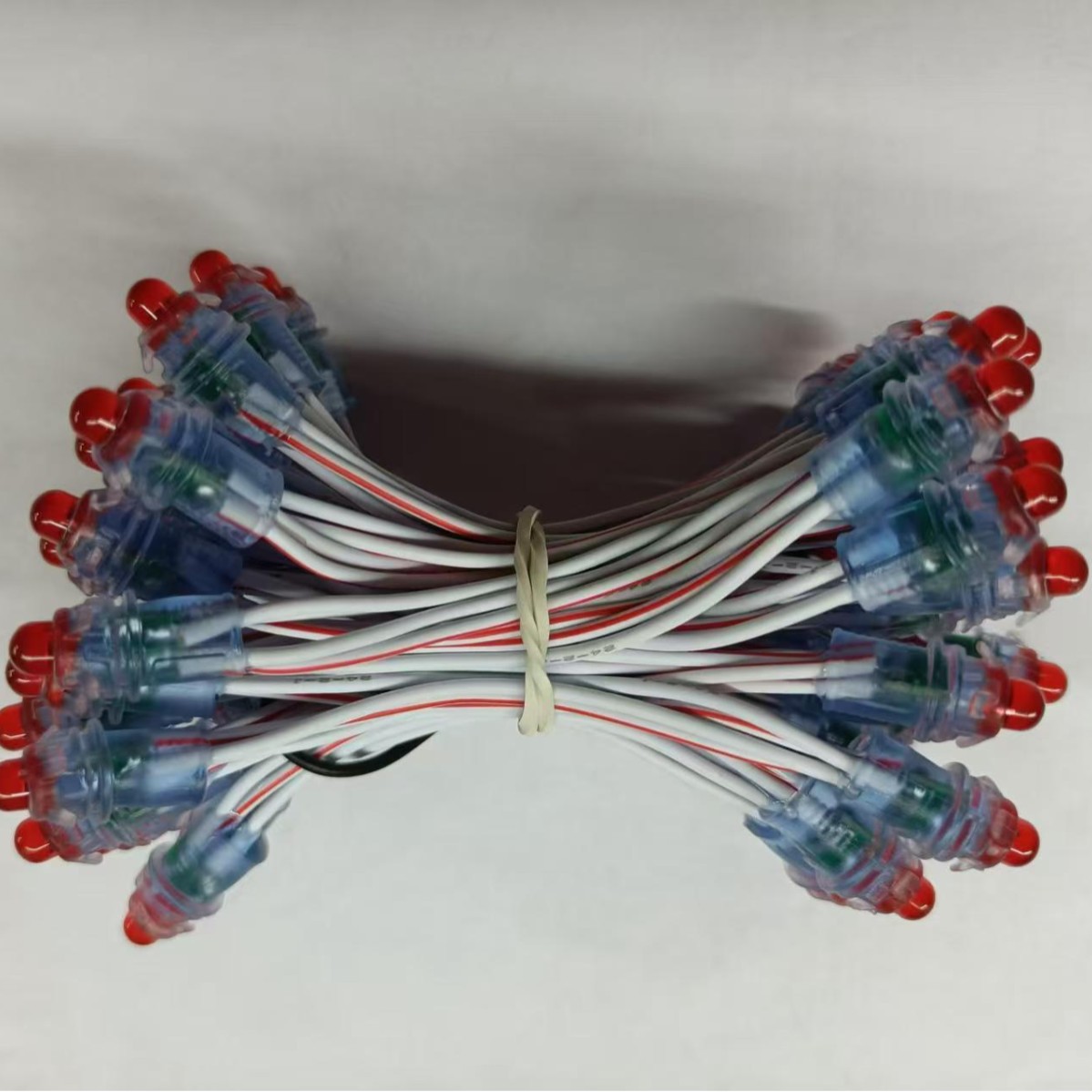 led advertising signature lamp punching string lamp exposed lamp dot matrix perforated lamp 9mm waterproof lamp string lamp landscape winding