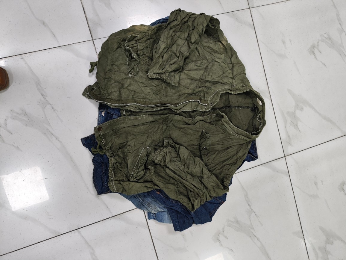 Second-Hand Clothes Old Denim Jacket C Student Korean Style Loose Jacket Spring and Autum New Fashion Denim Clothing Wholesale