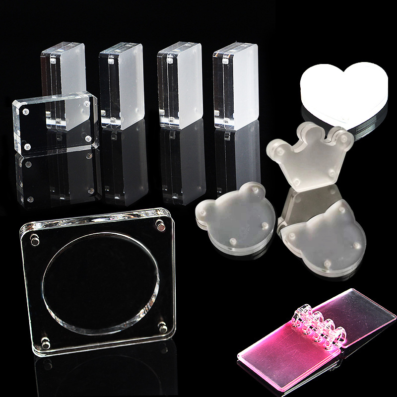 Акриловый потоковый кирпич для студенческого удостоверения фотографии магнитная акриловая пленка песчаный фоторамка маленькие украшения гудок кирпич