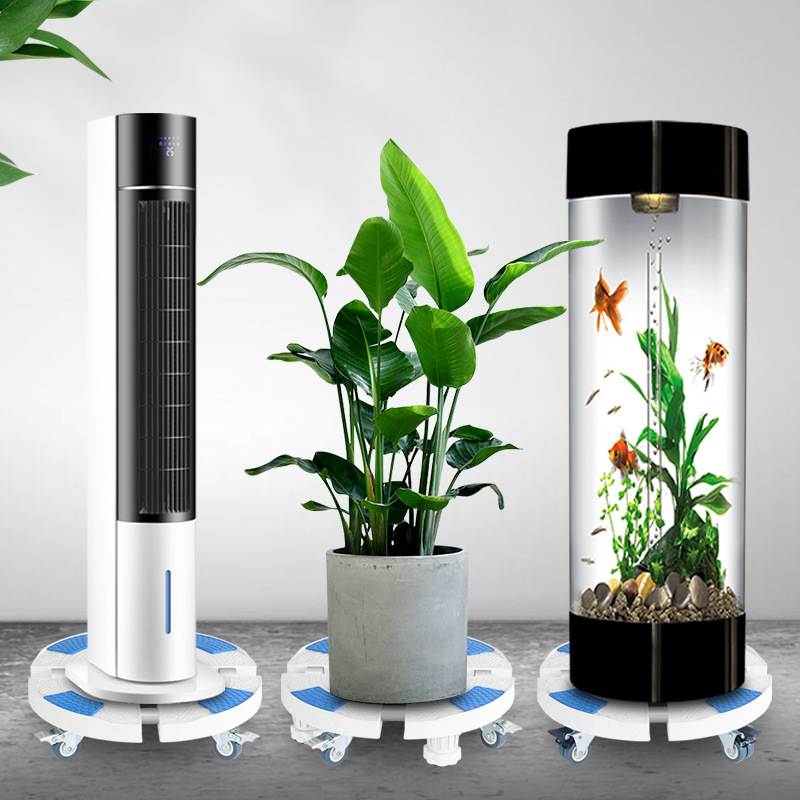 Основание для кондиционера, цилиндрическая подставка для цветочного горшка, мобильный подъемный стеллаж