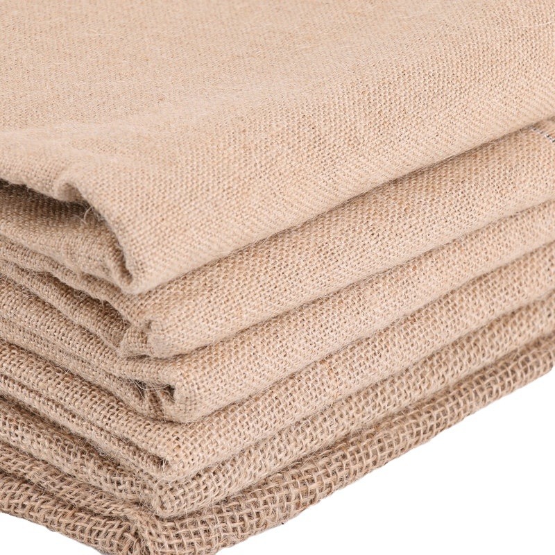 Jute cloth in stock handbags linen pet supplies 304050607080 bags jute cloth fabric burlap cloth