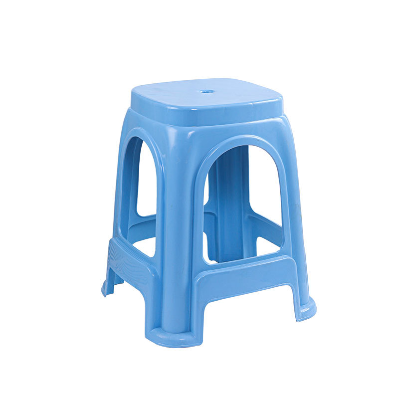 Wholesale Plastic Stool Household Shoe Changing Stool Factory Wholesale Plastic Bench Plastic Chair Rubber Stool Fall Resistant Plastic Square Stool