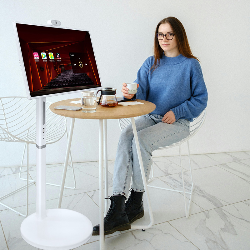 27.8 дюймовый процессор, экран будет двигаться, домашний фитнес, модный горячий продукт, онлайн-уроки, развлекательные мероприятия