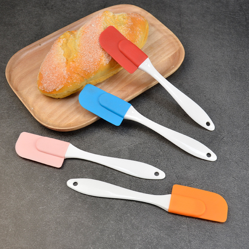Separates Small Silicone Scraper Cake Cream Mixing Spatula Butter Scraper Kitchen Scraper Baking Scraper Tool