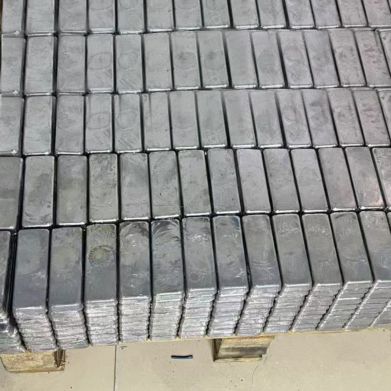Dongguan Production Factory 1kg Small Pure Lead Blocks Radiation-Proof Material Counterweight Lead Blocks Can Be Customized According to Specifications and Sizes