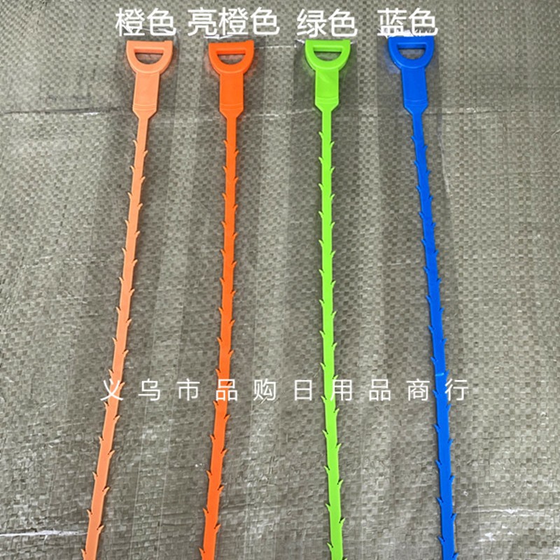 Spot household kitchen toilet pipe sink hair hair cleaner cleaning hook sewer dredge wholesale