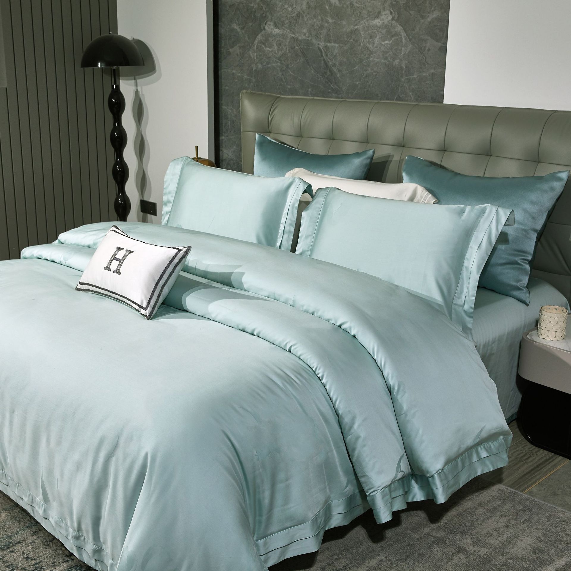 Manufacturer Supplies Tencel Cotton Lyocell Fiber Fabric, Imported Lenzing Encrypted Woven Fabric, Simulated Silk for Bedding