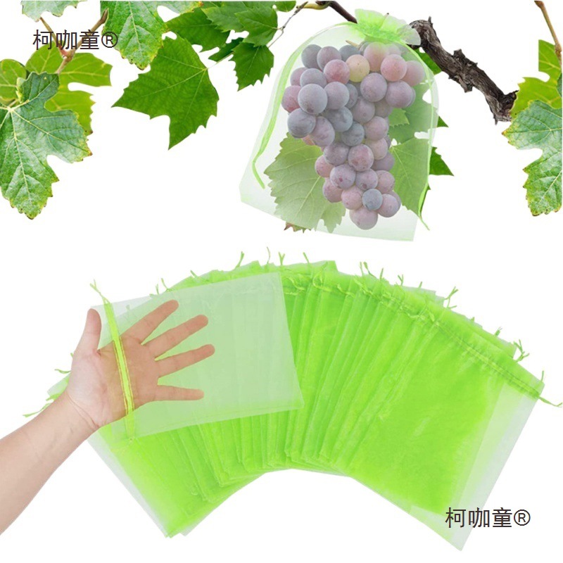Fruit Protection Bag Fruit Grapeberry Anti-Insect and Anti-Bird Mesh Bag Fruit Bag Metabo
