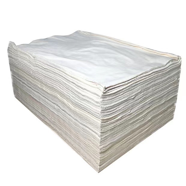40 Cotton Standard White Rag Industrial Rag Pure Cotton Cloth Head Wiping Machine Cloth Oil-Absorbing Rag Dust-Free Manufacturer