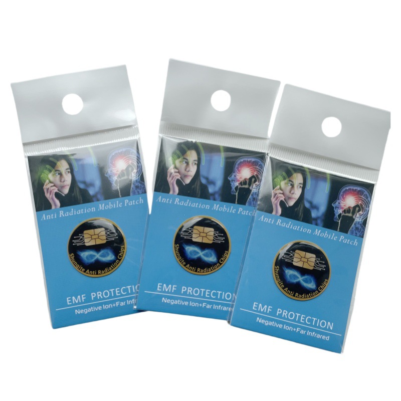 Стикеры против радиации с отрицательными ионами, можно кастомизировать дизайн