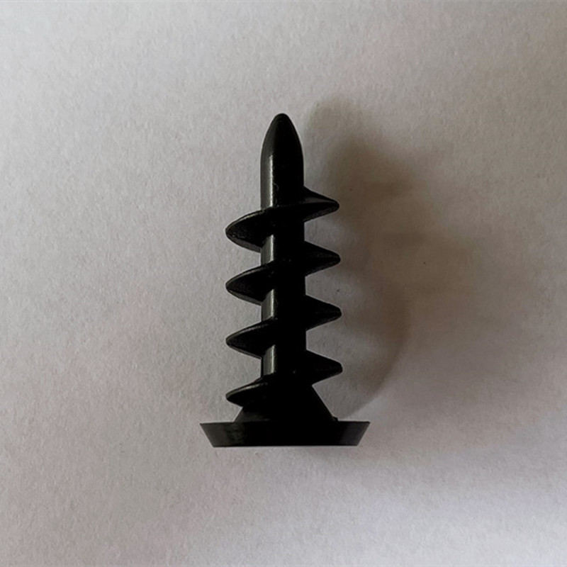 Cat scratch plate special plastic screw cat scratch plate accessories nylon Spiral Expansion tube plastic Spiral Expansion tube manufacturers