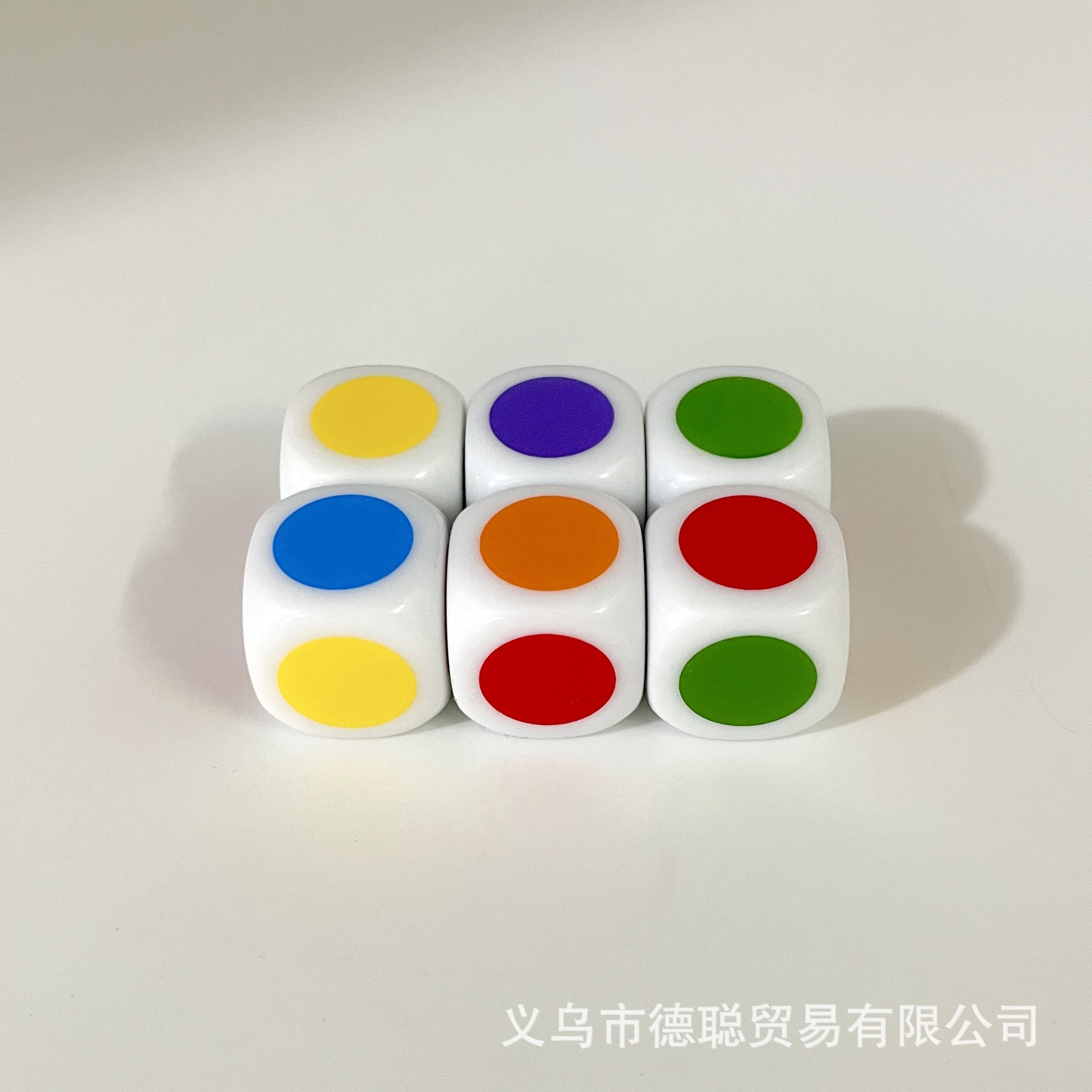 16Mm20Mm Silk Screen Printing Dot Color Printing Dice Dice Sieve Throwing Dice