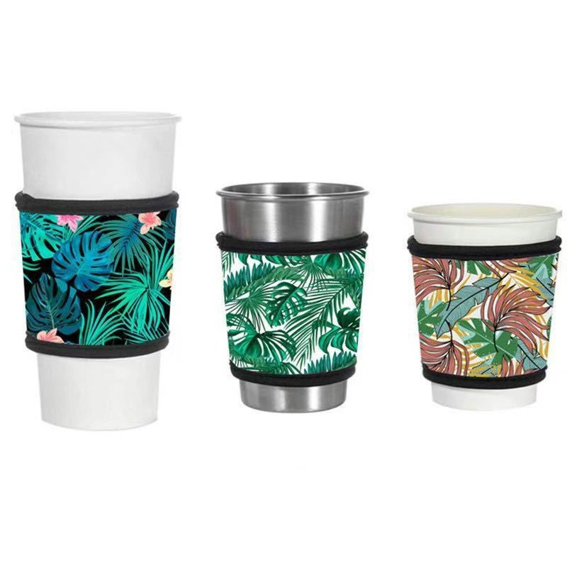 Hot Diving Material Anti-scald Portable 16-24OZ Hot Drink Cup Cover Neoprene Coffee Cup Holder