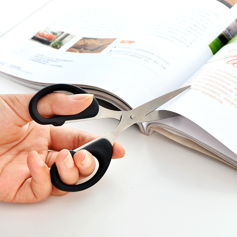 Stationery Scissors, Office Household Sewing Paper Scissors, Stainless Steel Handmade Scissors, Portable Student Scissors Supplies
