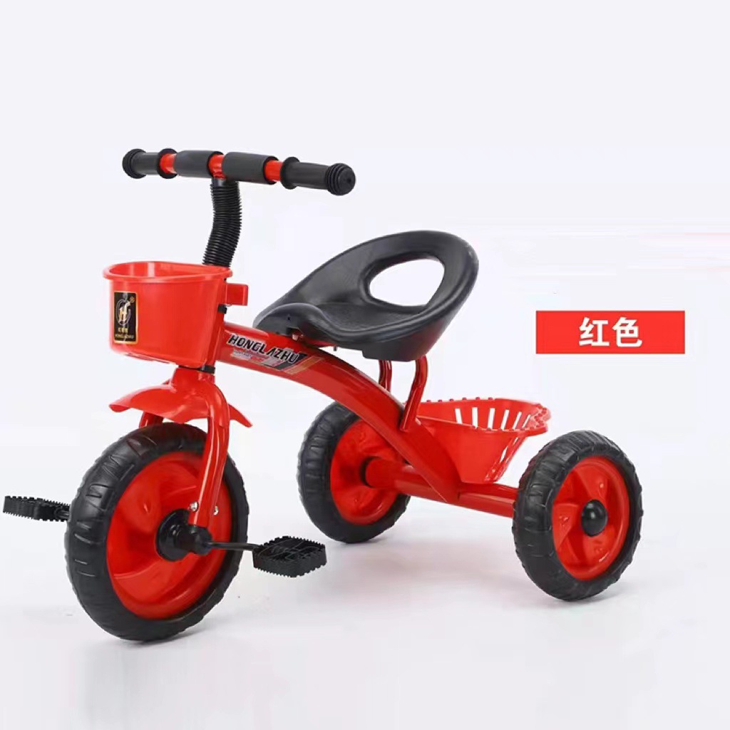 Foreign trade new children's pedal tricycle children's inflatable-free stroller baby pedal tricycle bicycle wholesale