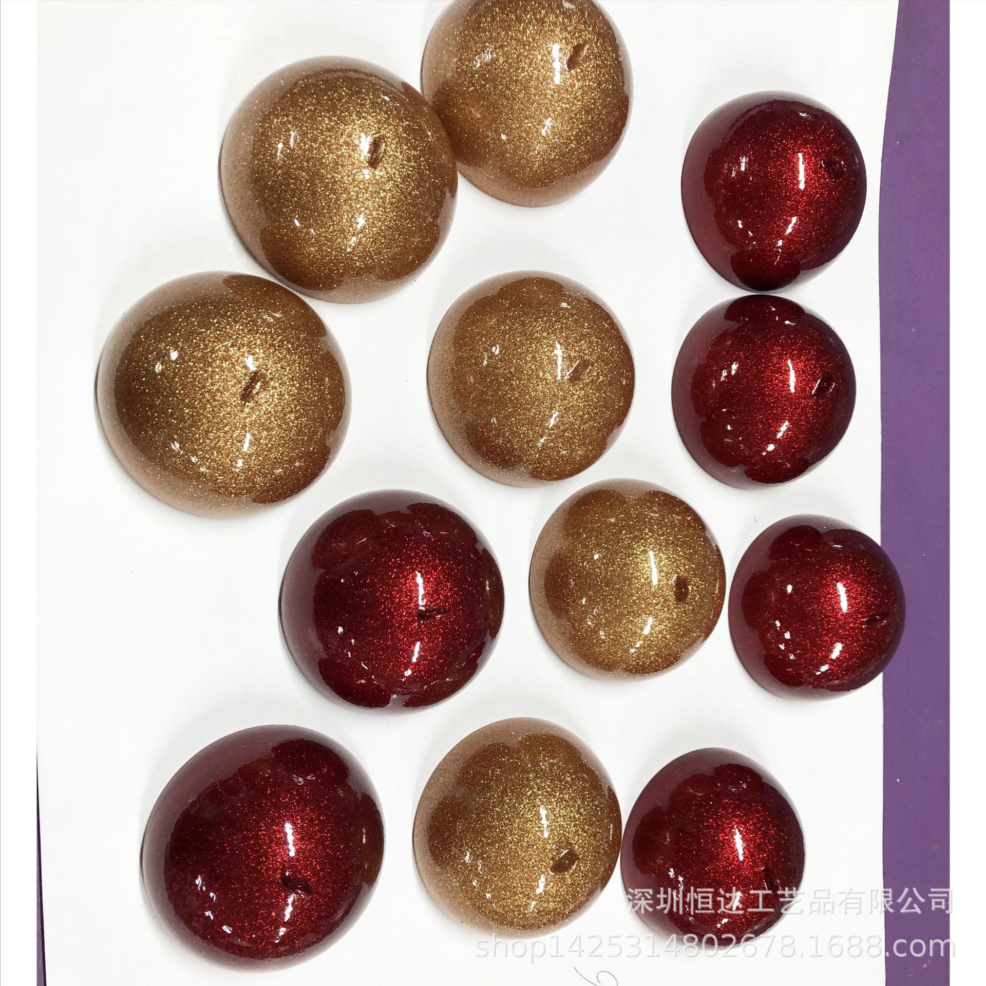 Semicircle glitter powder shell jewelry paste glitter powder cosmetic box paste scallion powder shell spray spray scallion powder