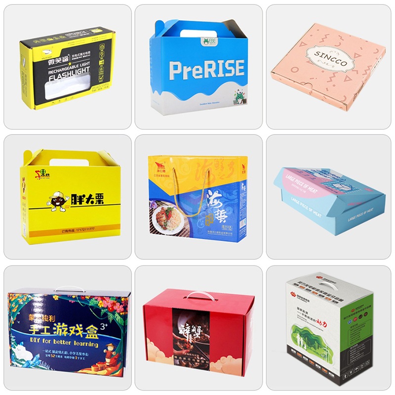 New Year Gift Box Packaging, Gift Box Production, Clamshell Box, Packaging Box, Book-Shaped Box, Flip-Top Box, Clamshell Lid, Direct Supply from Yiwu