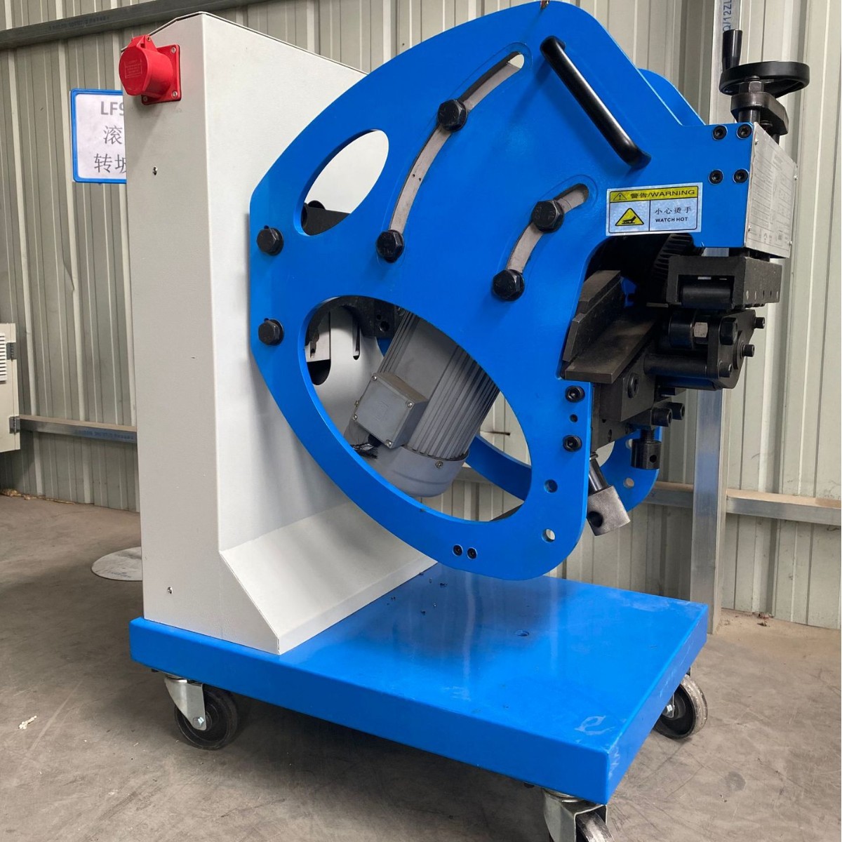 Stainless Steel Beveling Machine X-Type Edge Milling Steel Structure Automatic Walking Steel Plate Edge Milling Machine Yx-80A Double-Sided Edge Milling Machine