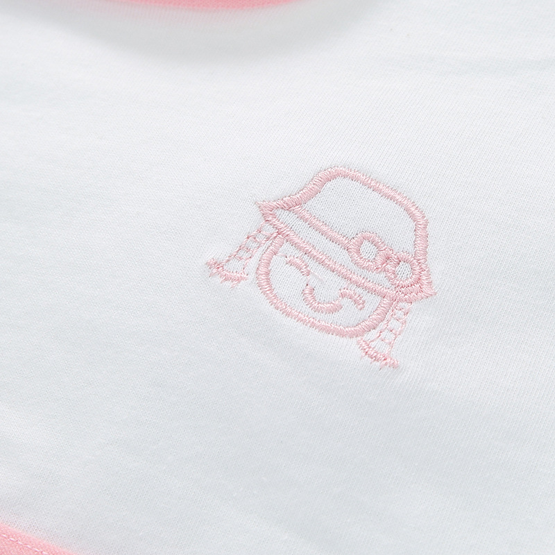 Factory direct cotton girls developmental vest primary school girls wear children's underwear thin cotton anti bump