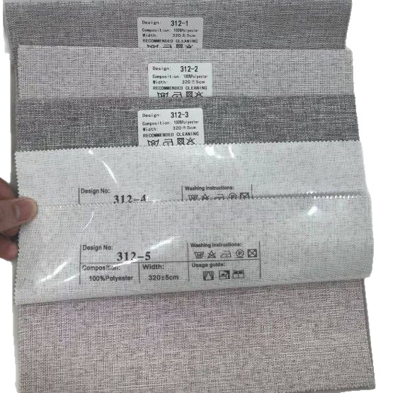 Super Soft Yarn-Dyed Linen Curtain Fabric, 100% Full Blackout, Environmentally Friendly Lamination Process, Cross-Border Foreign Trade Project Wholesale