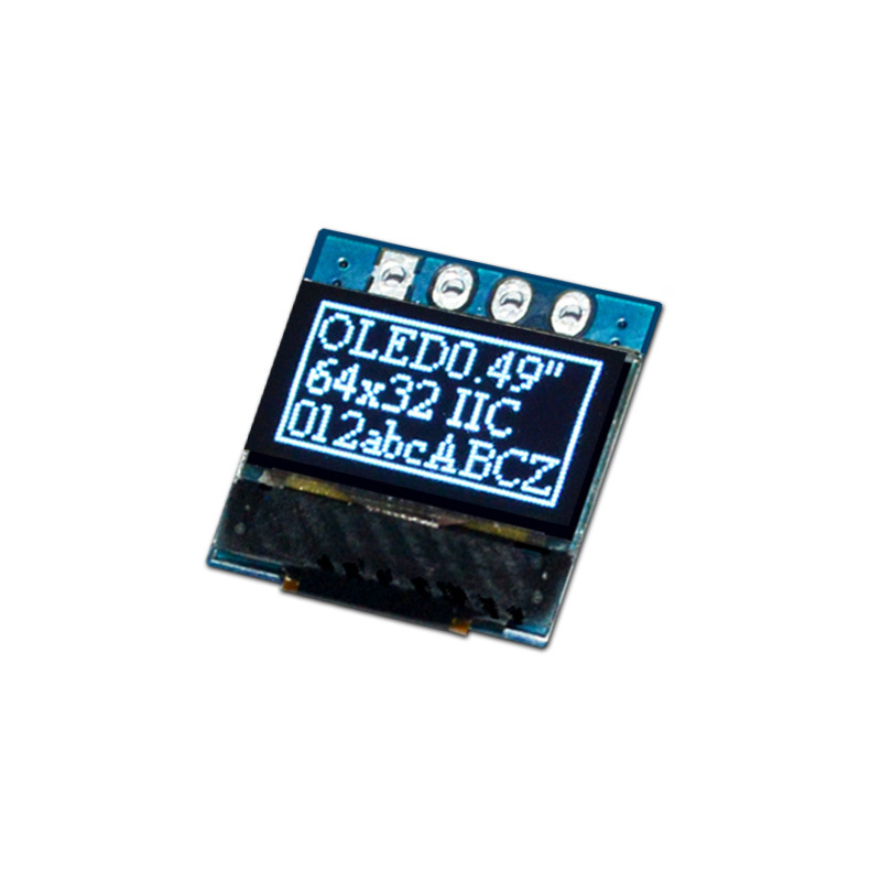 0.49-inch oled display module SSD1315IC 4-pin IIC interface white light small size 6432 dot matrix
