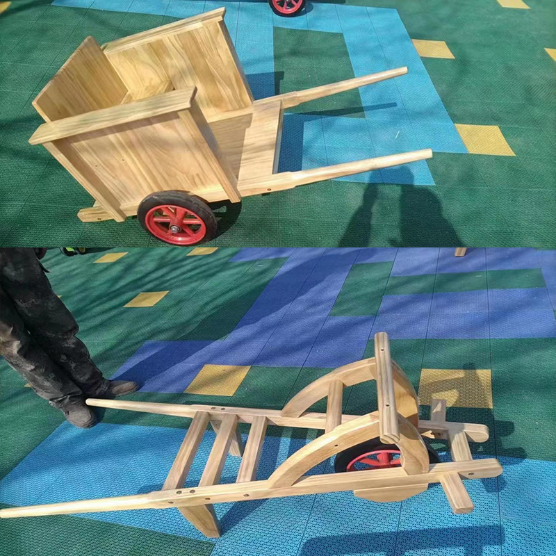 Детская тележка для сельского хозяйства, деревянный одноколесный велосипед, специальное оборудование для улицы