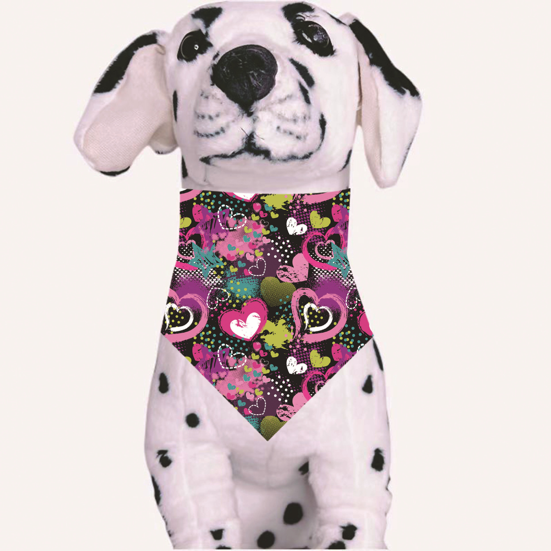 Cross-border Valentine's Day pet saliva towel pet bib saliva towel dog saliva towel pet bib manufacturers wholesale