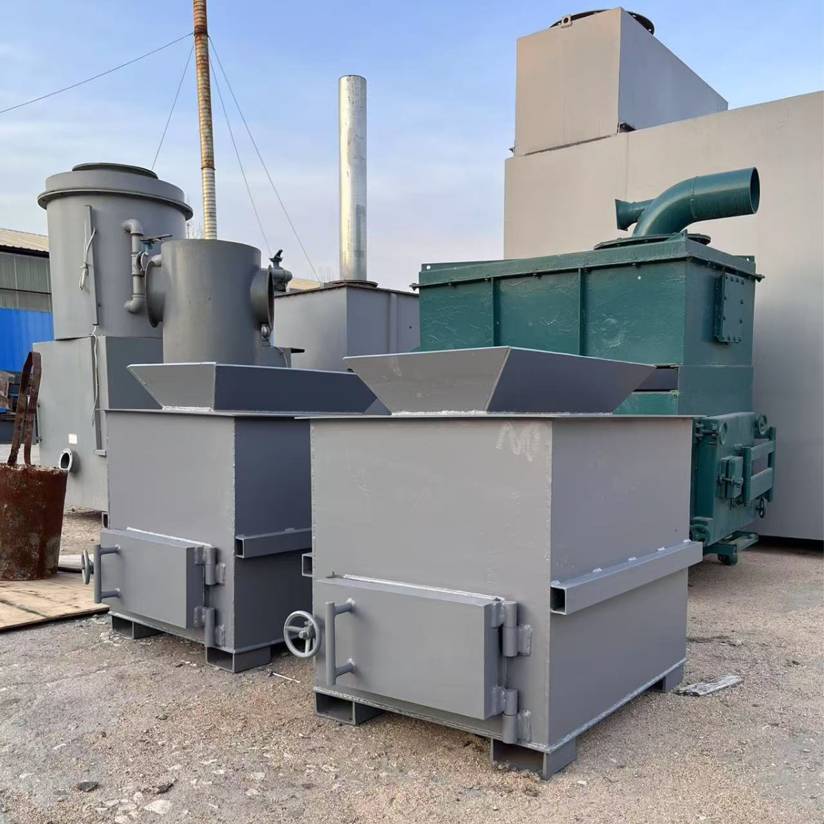 Manufacturer Customized Small Garbage Vaporizer Waste Wire Garbage Incinerator 300 Tons Industrial Garbage Treatment Equipment