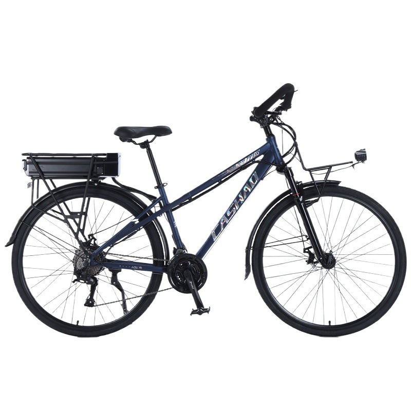 Lithium Battery Touring Car Road Bike Long-Distance 28inch Sightseeing Bike Electric-Assisted Bicycle 700C Leisure Electric Variable Speed Disc Brake