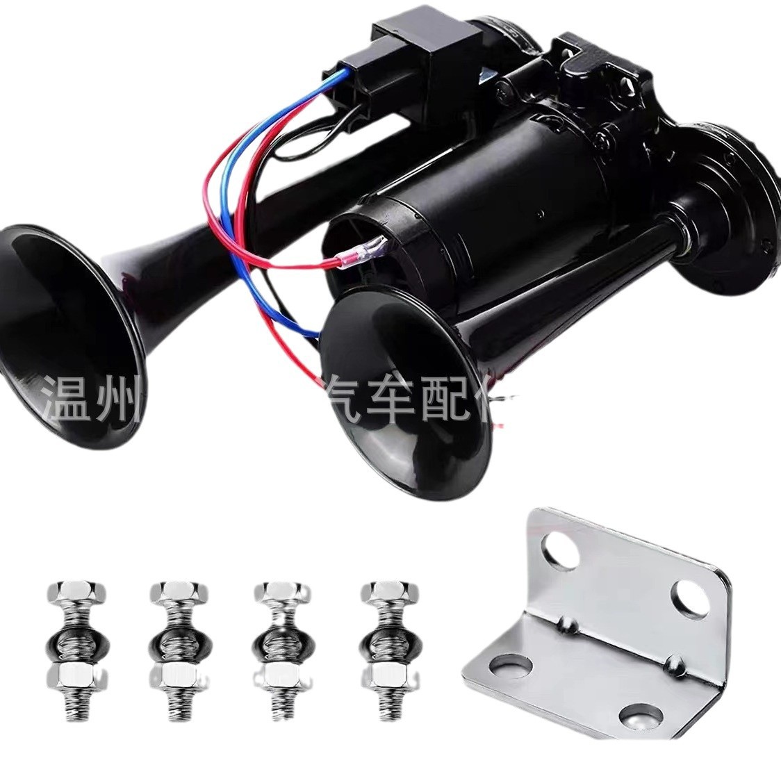 Double pipe integrated air horn 600DB compressor car motorcycle cross-border