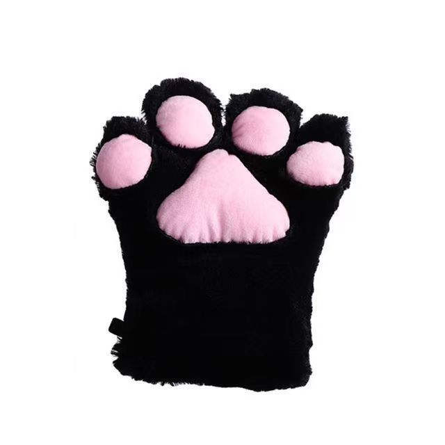 Handmade plush cat claw gloves cute cute new cosplay performance adult children bear claw gloves cat gloves