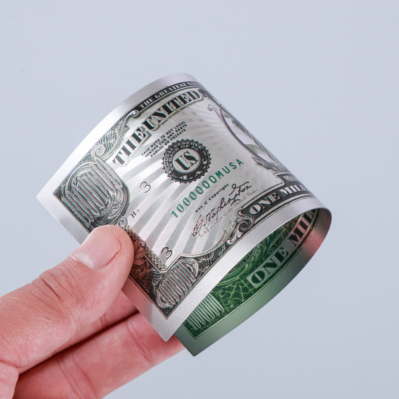 Statue of Liberty Cross Border Gold Foil Commemorative Banknote Color Gold Foil Commemorative Banknote 100000   Commemorative Coin Foreign Trade Collection