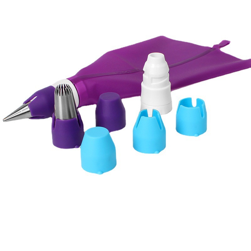 In-Stock Cake Cream Piping Nozzle Converter Baking DIY Tool Set Multifunctional Optional Replacement