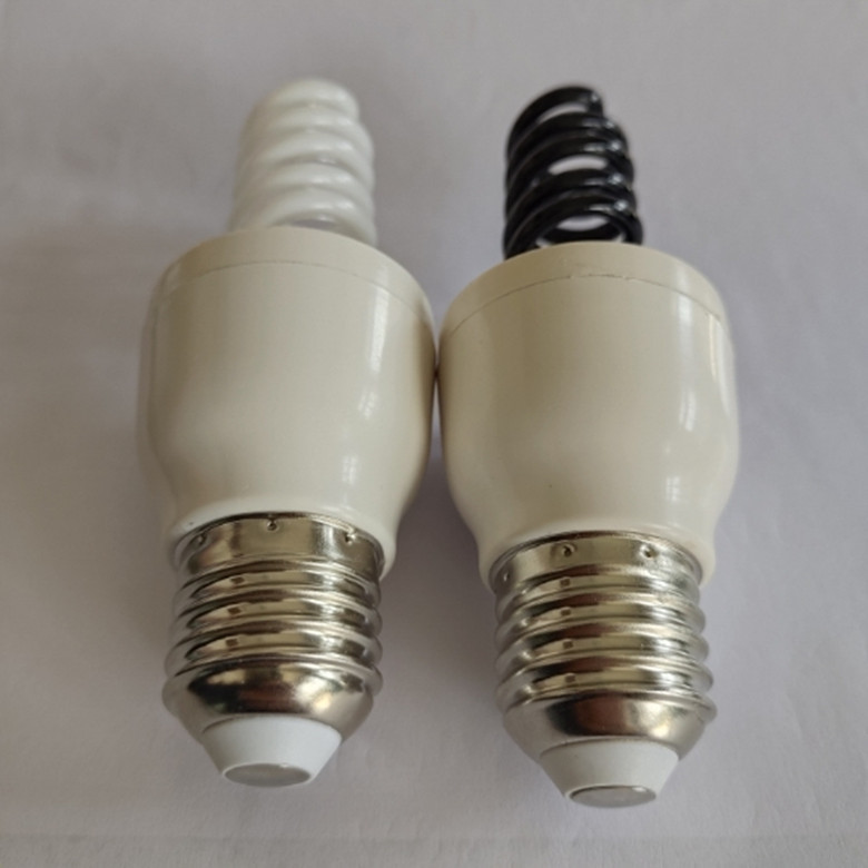 Outdoor mosquito trap bulb spiral cold cathode bulb 12v bulb E27 lamp holder