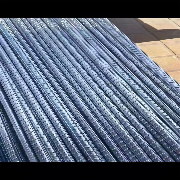 Fujian Third-Grade Threaded Steel Construction Site Construction Steel Hrb400E500E Straight Threaded Steel Precision Rolled Threaded Steel